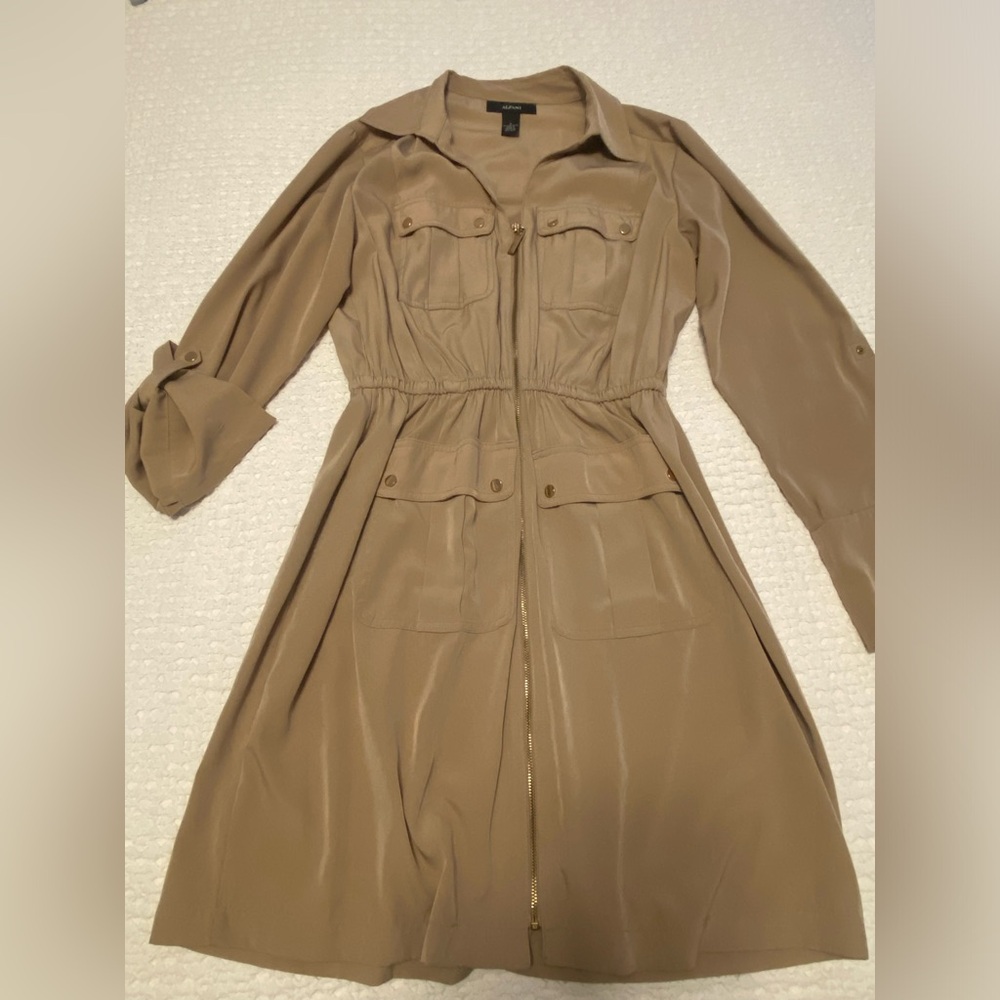 Silk mini dress